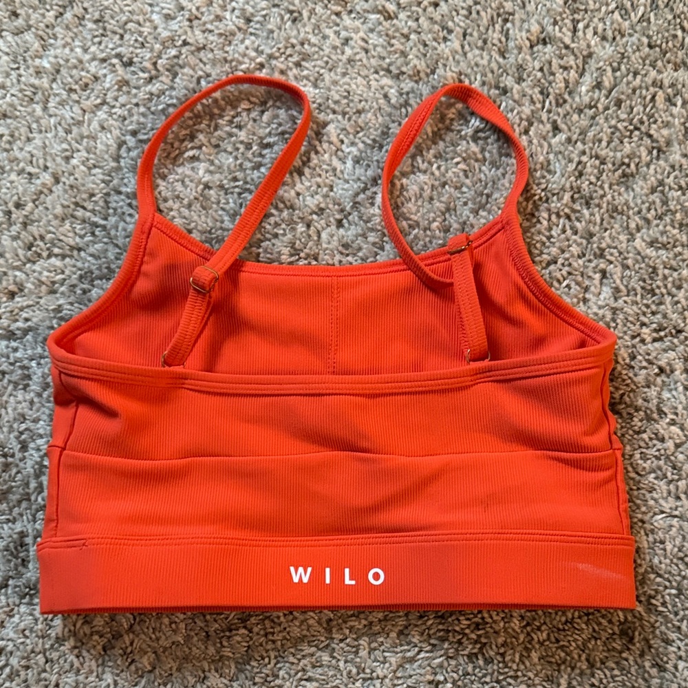 WILO Vibrant Orange Sports Bra
